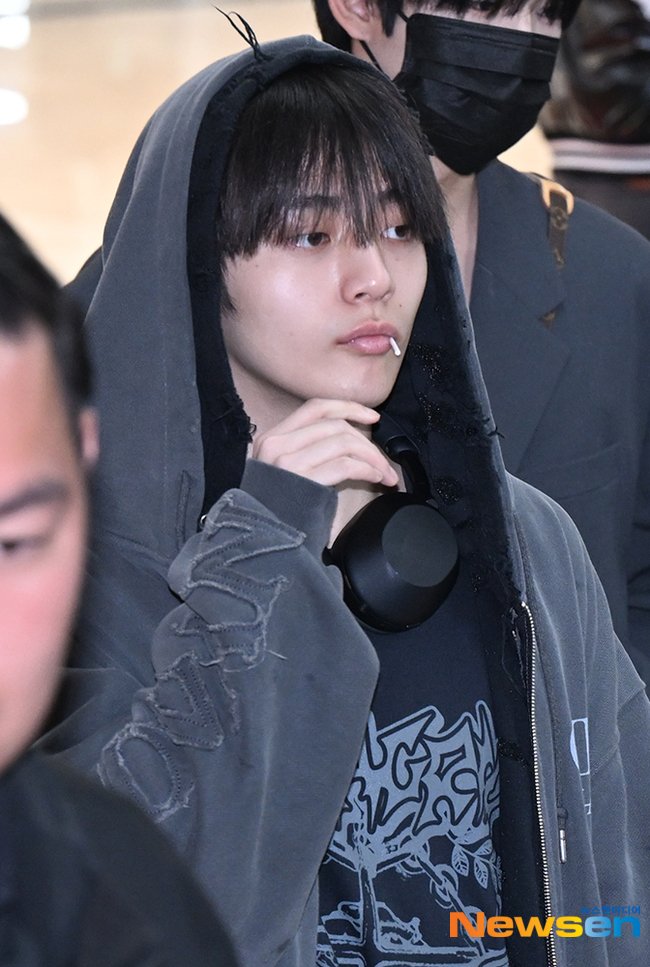 📷] 240411 - FANTASY BOYS Hong Sungmin arrived at Gimpo Airport