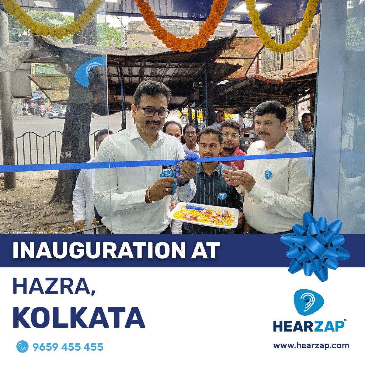 Embark on a short journey to Hearzap at Hazra for crystal-clear hearing. Our doors are now open at 67B, Shyama Prasad Mukherjee Rd, Hazra, Kalighat, Kolkata, West Bengal 700026.