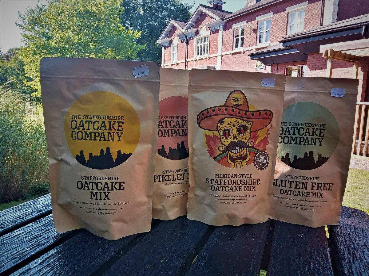 Whether you want to spice things up Mexican style or prefer pikelets - the whole range of oatcake mix is back in stock in our shop.
We're open 10am-5pm Tues - Sat & 1.30-5pm on Sundays. #oatcakes #staffordshire #newcastleunderlyme #shoplocal #buylocal