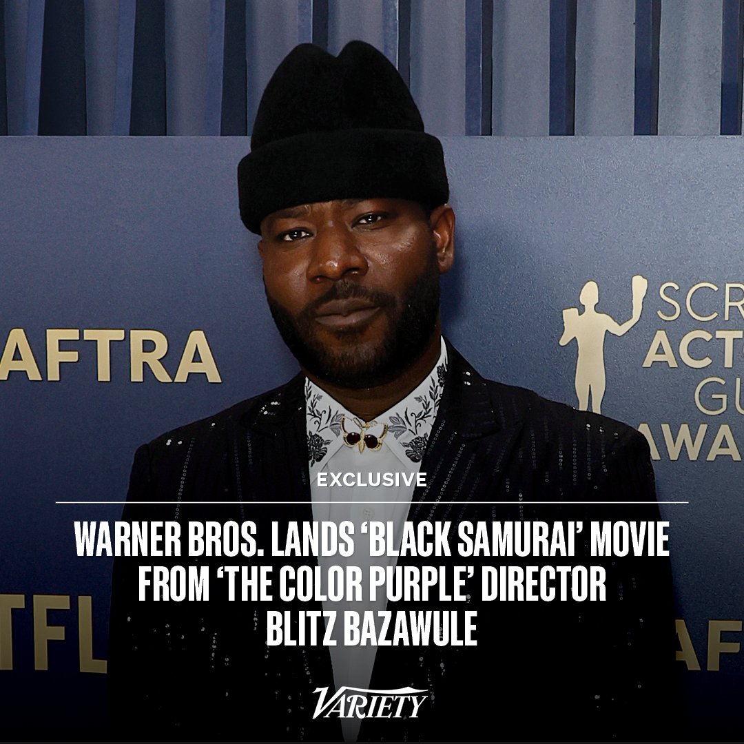 New Beginnings. 
#BlackSamurai ⚔️🔥
variety.com/2024/film/news…