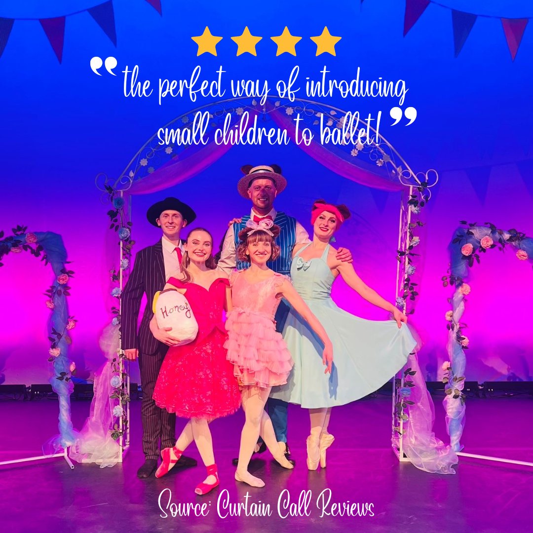 Letsalldance1's tweet photo. 🐻🐾Don't miss out on the enchantment of #Goldilocks! Join us for a magical performance that's earned a 4-star-review!⭐⭐⭐⭐
Catch us at @The_Millfield in North London on April 14th. 🎭

📲Book now: https://t.co/z3juyOLMLH

#GoldilocksBallet #FourStars #LondonEvents https://t.co/f10qBJSb96