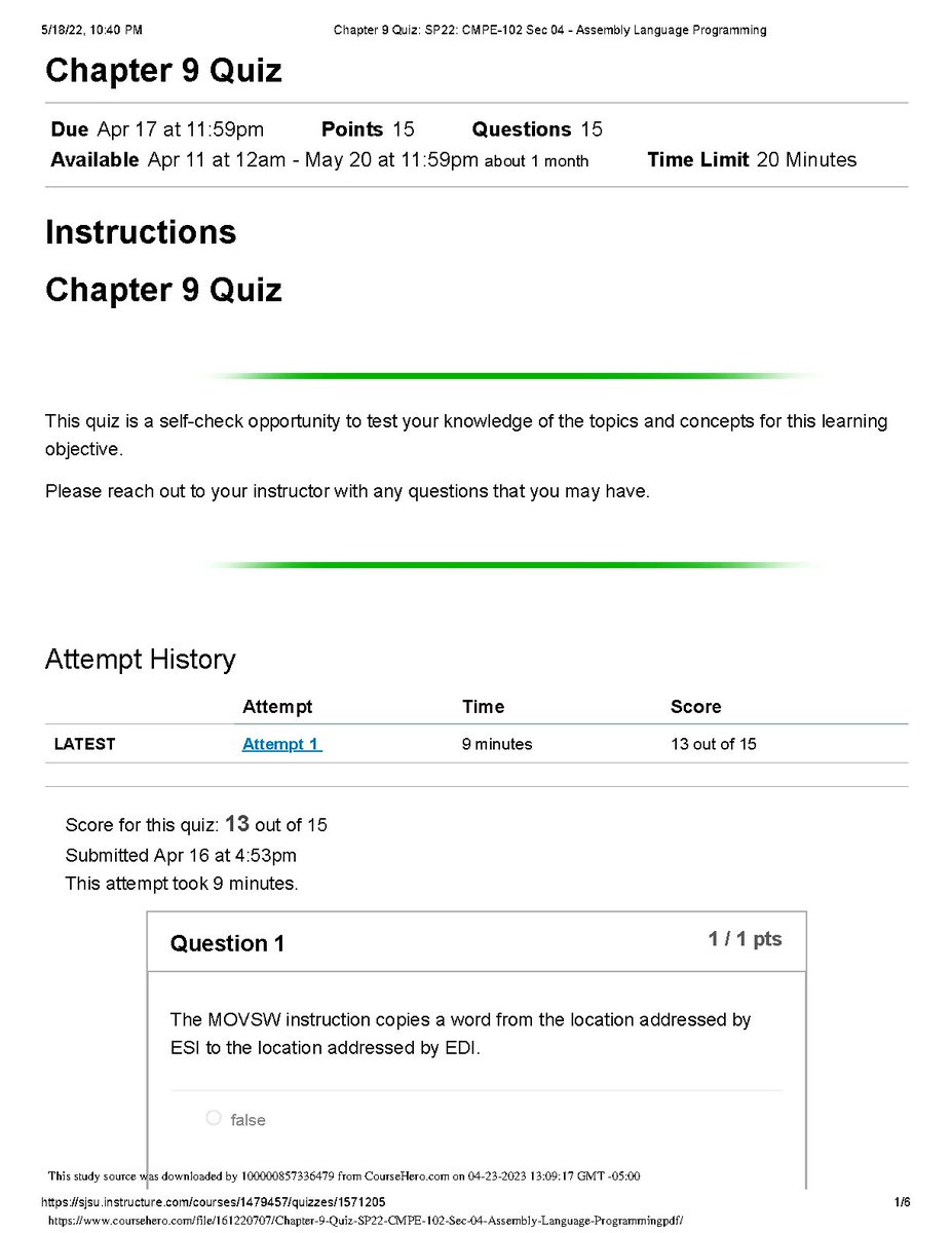 James9100749877's tweet image. CMP Chapter 9. Sec 04 Assembly Language Programming 2023
fliwy.com/item/373488/cm…
#CMPChapter9Sec04 #AssemblyLanguageProgramming #Programming #fliwy #fliwy.com #cmp