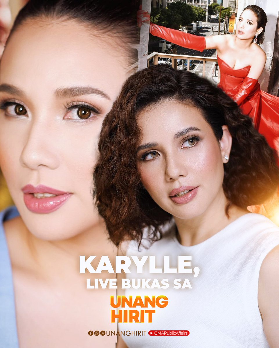 “Whats up, madlang Kapuso!” 💛💙 Abangan si Karylle (@anakarylle) bukas LIVE sa Unang Hirit! Araw-araw tumutok sa inyong pambansang morning show kung saan laging una ka– #UnangHirit Mag-like at mag-subscribe rin sa GMA Public Affairs YouTube channel: youtube.com/channel/UCj5Rw…