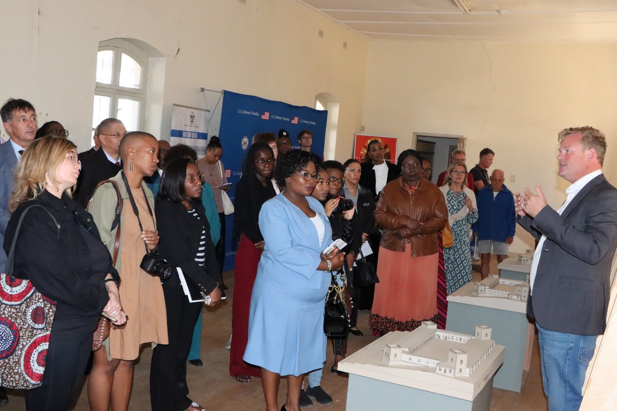 U.S. Ambassador to Namibia Randy Berry announced the awarding of the Ambassadors Fund for Cultural Preservation grand, totaling US$250,000 (N$4.6 million), to the Namibia Craft Centre. This prestigious grant has been allotted for the renovation of the Alte Feste, a recognized