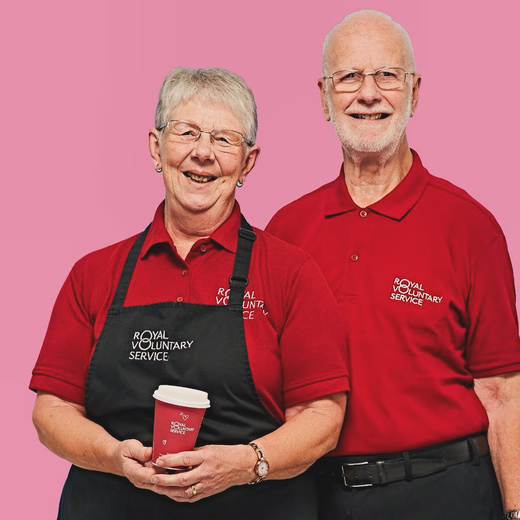A husband and wife duo who both volunteer at Worcestershire Royal Hospital are the faces of a new recruitment campaign by <a href="/RoyalVolService/">Royal Voluntary Service</a>.

Ian and Chris have been volunteering with us for a combined total of 37 years! Ian volunteers in the hospital shop, while Chris is a