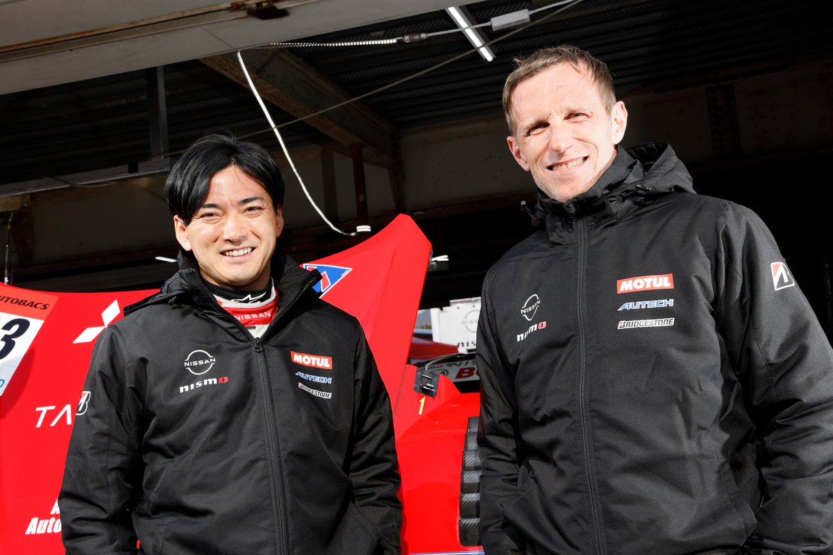 【2024年シーズン NEW BSドライバー紹介 PART1】 MOTUL AUTECH Z 千代勝正選手とロニー・クインタレッリ選手に、シーズンへの意気込み、そして #ブリヂストン 、#POTENZA の印象を伺いました‼️ ms.bridgestone.co.jp/4/supergt/supe… #SUPERGT #スーパーGT #nismo