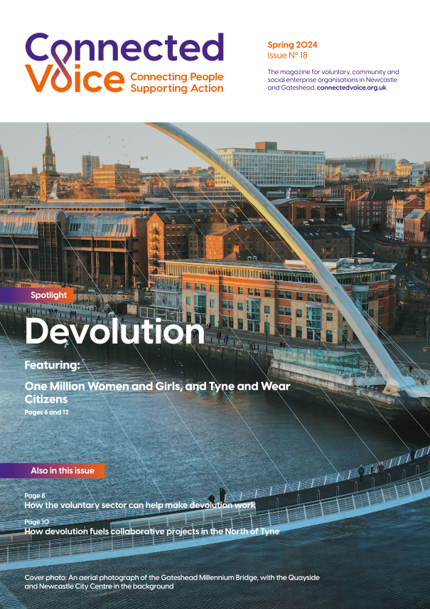 The Spring 2024 issue of #ConnectedVoiceMagazine is out today! This edition is all about #Devolution and what it means for the North East, featuring guest articles from @ArlenPettitt, Tyne and Wear Citizens (@TyneWearCitizen) and more. Read it now! 👇 bit.ly/4aQ91DD