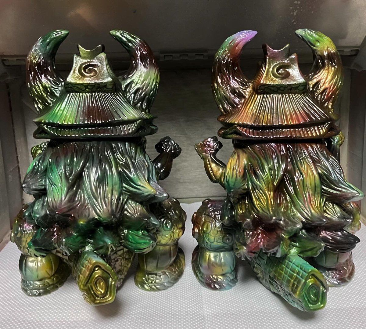 まだ完成ではありません

gumtaro King Gajyolla（gumtaro custom）1/1
2024 25 May.
Kyoto Trance pop Gallery 

#sofvitokyo #dreamrocketfactory #kaiju #怪獣ソフビ #キングガジョラ #kinggajyolla #medicomtoy #gumtaro #arttoy