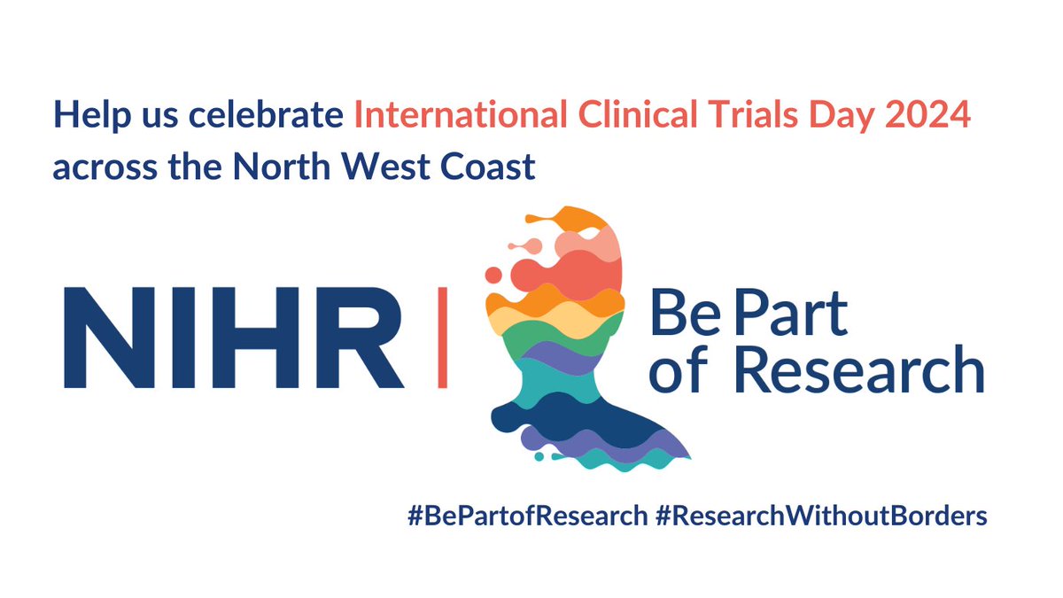 Get involved in our local campaign #ResearchWithoutBorders to celebrate International Clinical Trials Day 2024 on 20th May by showcasing how research is happening across many different settings, read more info here: mailchi.mp/67be51ae3433/r… #BePartofResearch