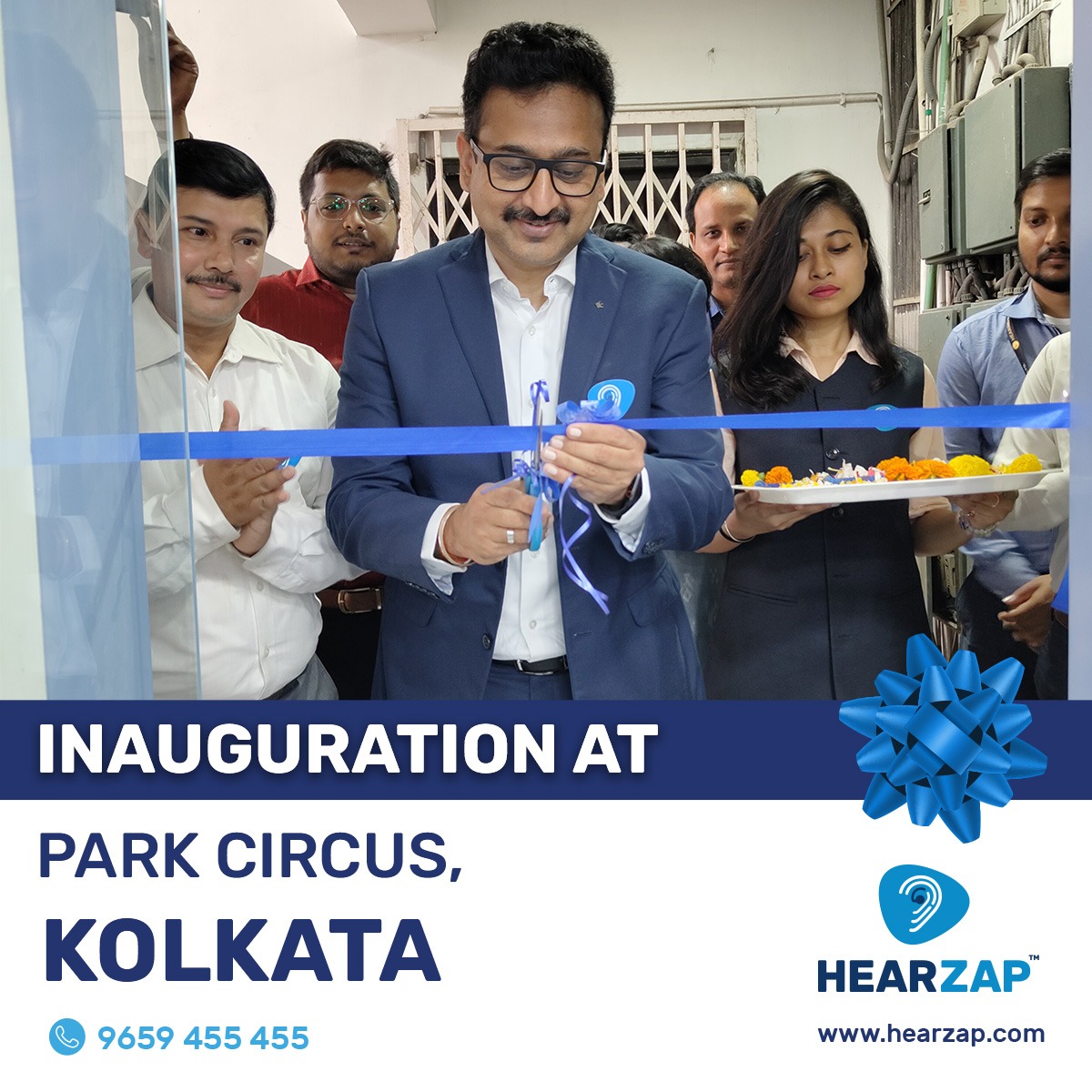 We just want to say Nomoshkaar to the wonderful community of Park Circus, #Kolkata! Experience top-notch hearing solutions at our latest #Hearzap store located at 201 Radiant Park, Park Street, Flat No. 1A, Near Bridge, Opposite Topsia Police Station, Kolkata, #WestBengal.