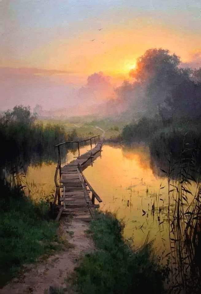 Misty Morning.
Roman Bozhkov.
2020
Oil on canvas