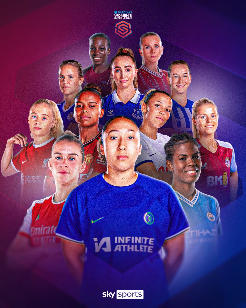 BREAKING: Sky Sports has secured the broadcast rights to show up to 44 matches from the Women’s Super League for the 2024/25 season, more than any other broadcaster 🎉