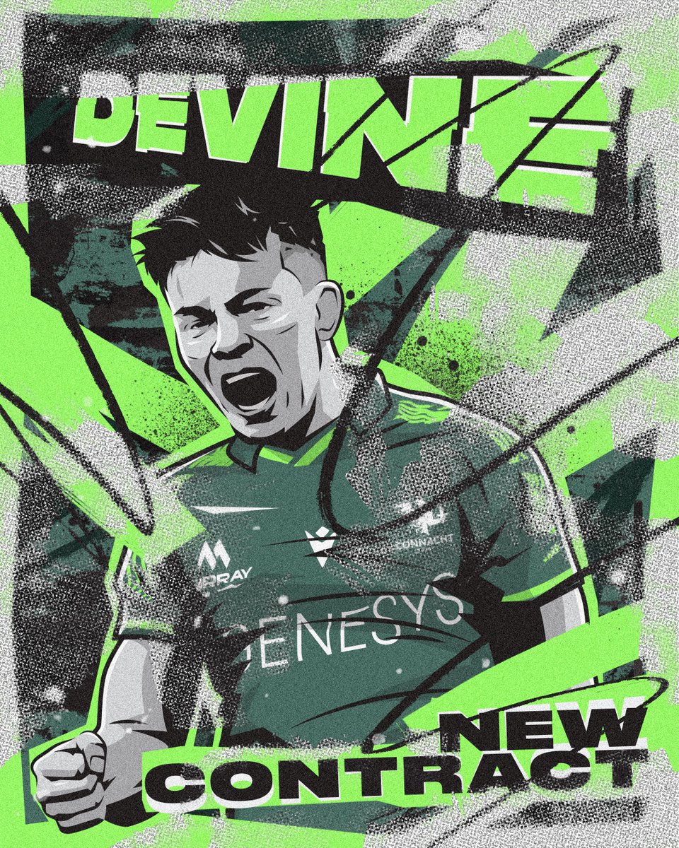 𝗔 𝗗𝗲𝘃𝗶𝗻𝗲 𝗽𝗶𝗲𝗰𝗲 𝗼𝗳 𝘄𝗼𝗿𝗸 ✍️ Matthew Devine signs his first pro contract 🟢🦅 Read more: connachtrugby.ie/news/matthew-d… #ConnachtRugby