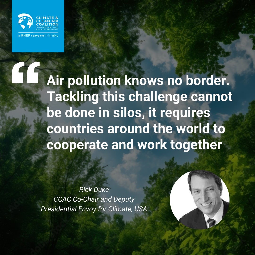 Air pollution has no border, and we need global cooperation to tackle the super pollutants that contribute to toxic air quality. Read more on how the recently passed UNEA6 resolution aims to galvanize action to improve air quality around the world ➡️ ccacoalition.org/news/unpacking…