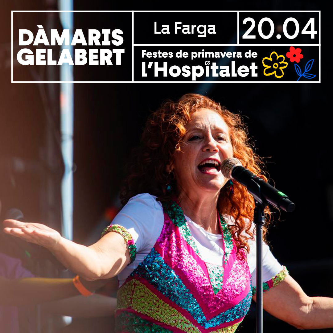 🚀#PrimaveraLH 🌸 🔴 Per qüestions alienes a l'organització, el concert de Pim Pau a La Farga es cancel·la. En el seu lloc podrem veure @DamarisGelabert 👇 📅 20 d'abril 🕣 11.30 h Entrades 🔗 theproject.es #LHospitalet #CulturaLH