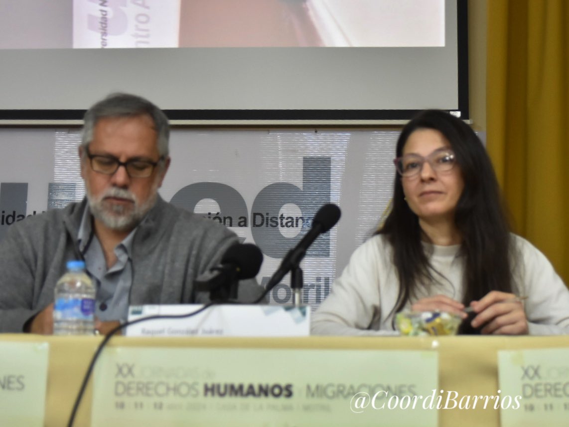Comenzamos con Raquel González Juarez de @MSF_Espana que aborda la situación -vulneradora de Derechos Humanos- creada con la firma ayer por @ComisionEuropea del Pacto por las Migraciones y Asilo. En @jornadasmotril