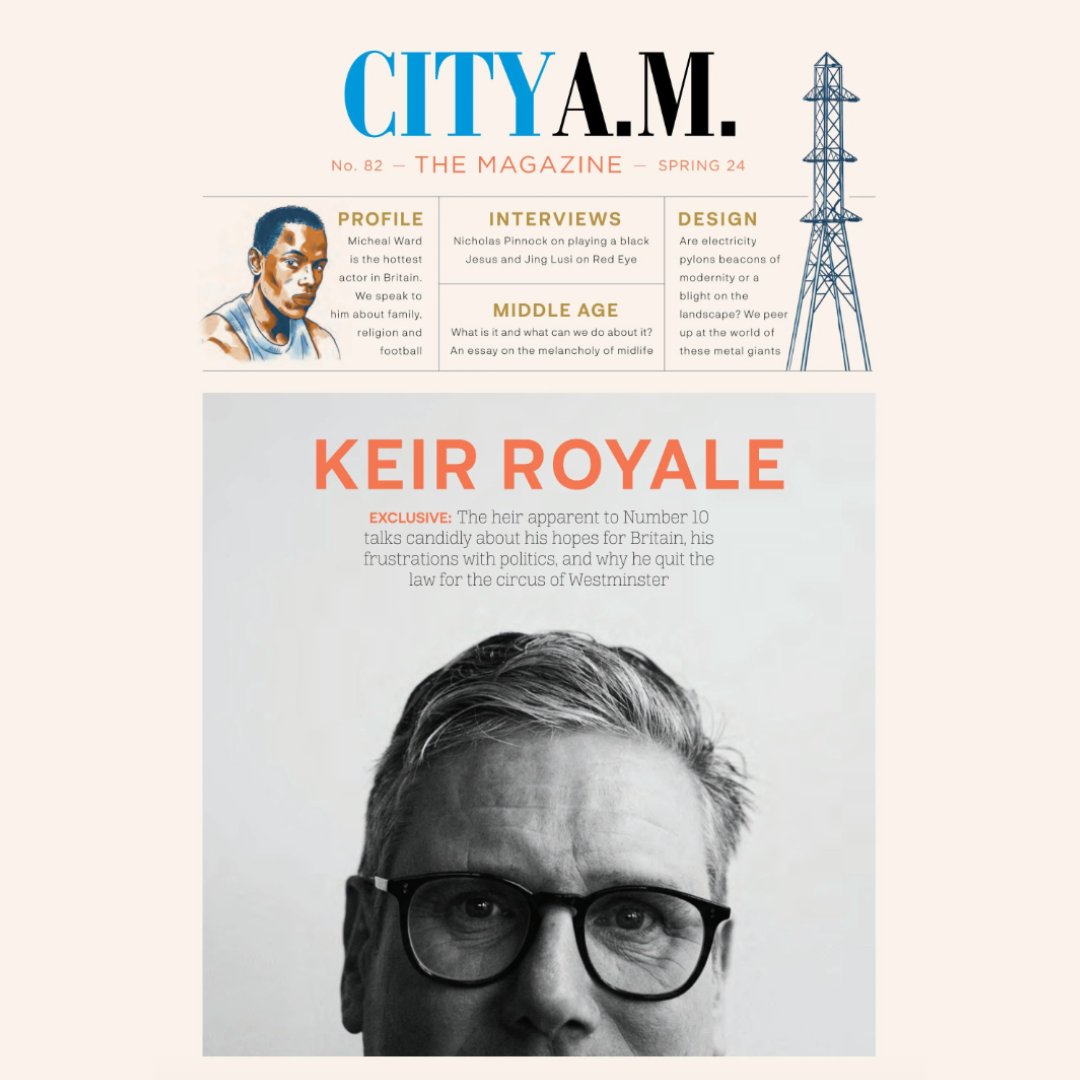 We’re delighted to reveal the new City A.M. Magazine, April Edition, with travel, film, lifestyle and food and drink🍷📖 Read the digital version here 👇 cityam.com/the-magazine/