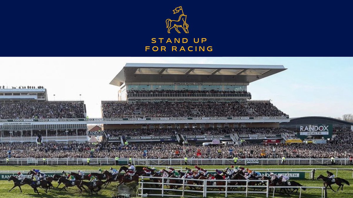 Our next host is @StandUp4Racing who will be taking us behind the scenes @AintreeRaces to show the focus on both safety and welfare at the Grand National Meeting #StandUpForRacing #ThoroughbredTales #HorsePWR