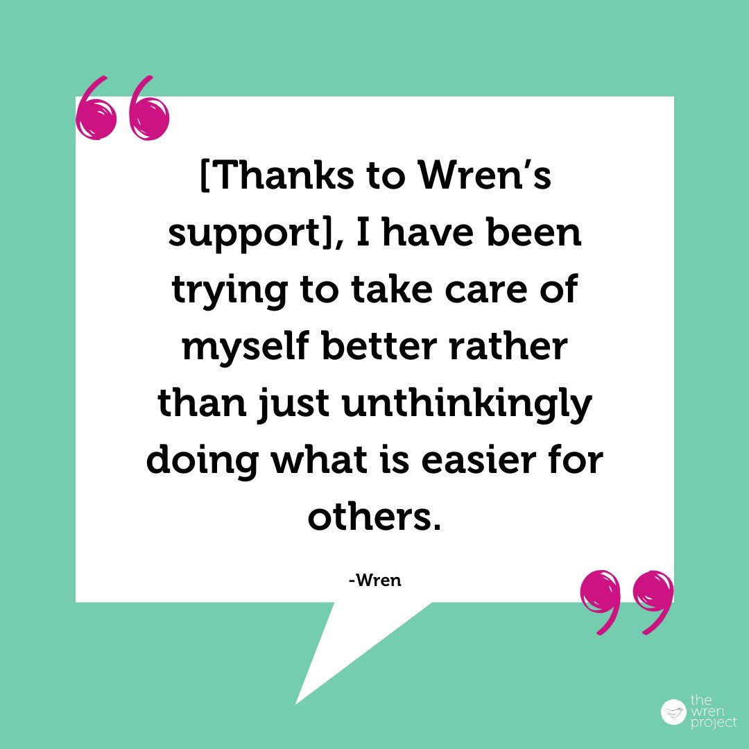 The time you spend with a @wren_project volunteer is yours to talk about whatever is coming up for you. Our volunteers are trained to provide listening support in your 1:1 sessions; giving you time and space to talk about how you are really feeling. #autoimmunediseaseawareness