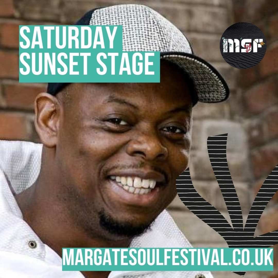SATURDAY SUNSET STAGE-ERS! Booked your tickets yet? 🖤 🎟️ margatesoulfestival.co.uk #soulfulshores #MSF2024