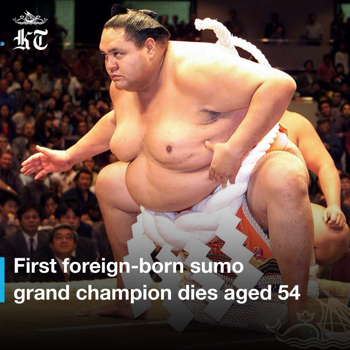 Akebono, a Hawaiian who was the first foreign-born sumo wrestler to become a grand champion, has died aged 54, US officials and Japanese media said Thursday. Born Chad Rowan in 1969, Akebono was among the most successful sumo wrestlers of the 1990s. He reached the sport's highest…