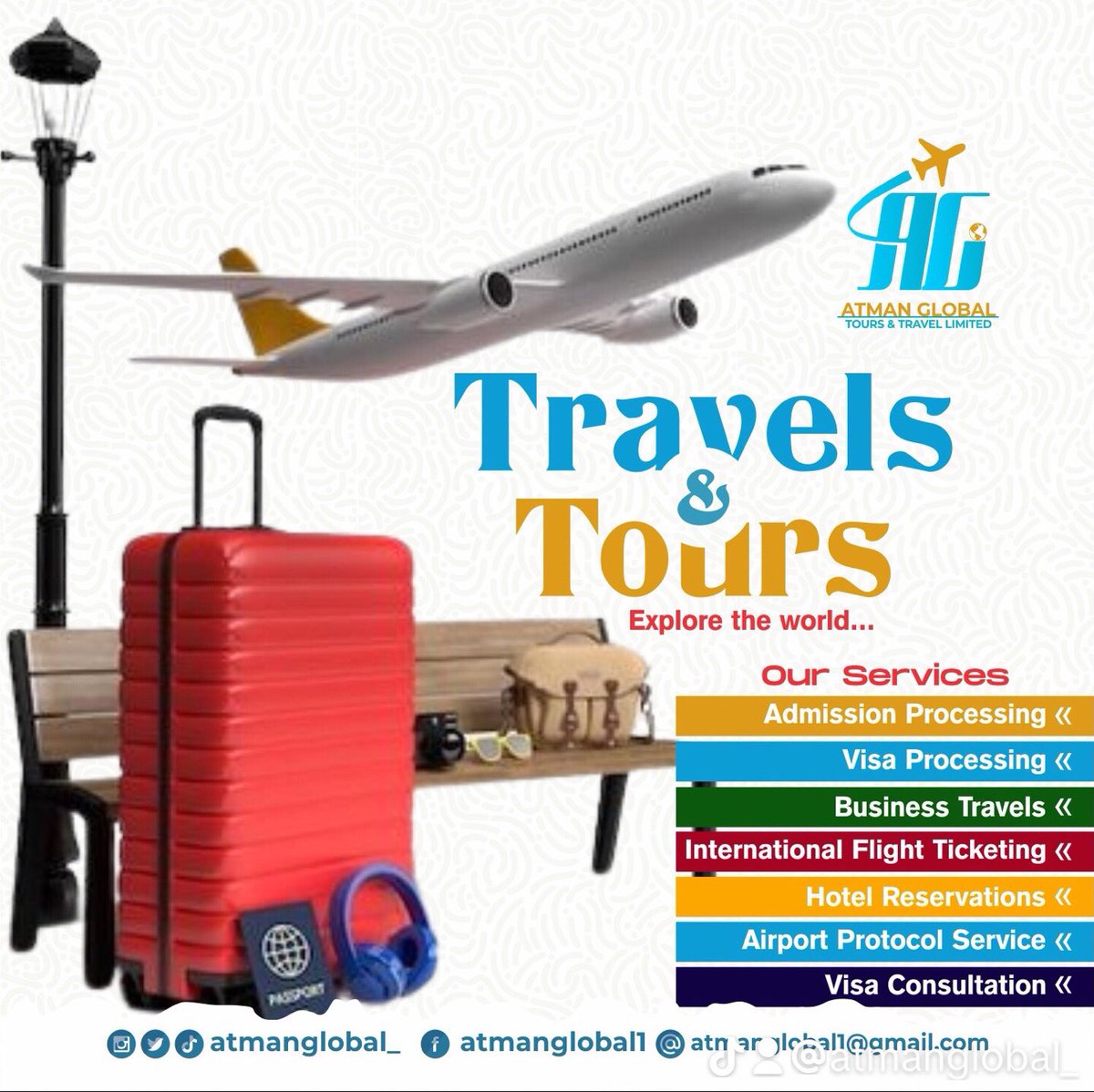 It’s time to plan a vacation with Atman global tour and travel limited 

#travelandtourism #travelguide #vacationmode #vacationtime #agentsfortravel #relocation #studyabroad