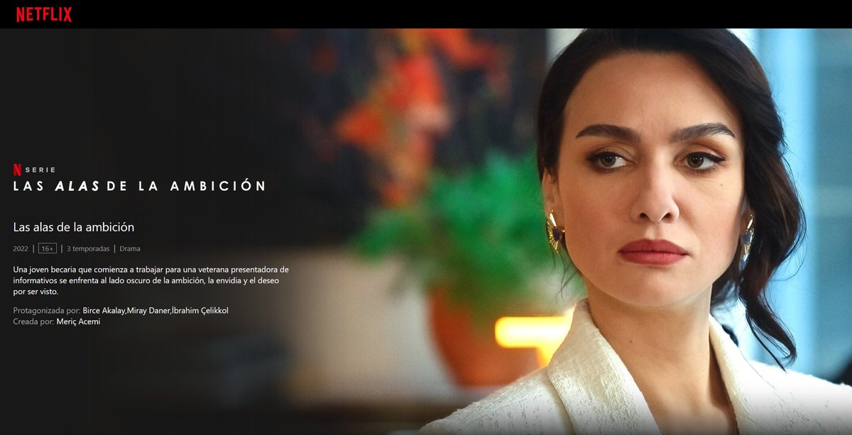 ⚠ La tercera y última temporada de la serie #KuşUçusu/#LasAlasDeLaAmbición ya esta disponible en Netflix. #BirceAkalay #MirayDaner #IbrahimÇelikkol