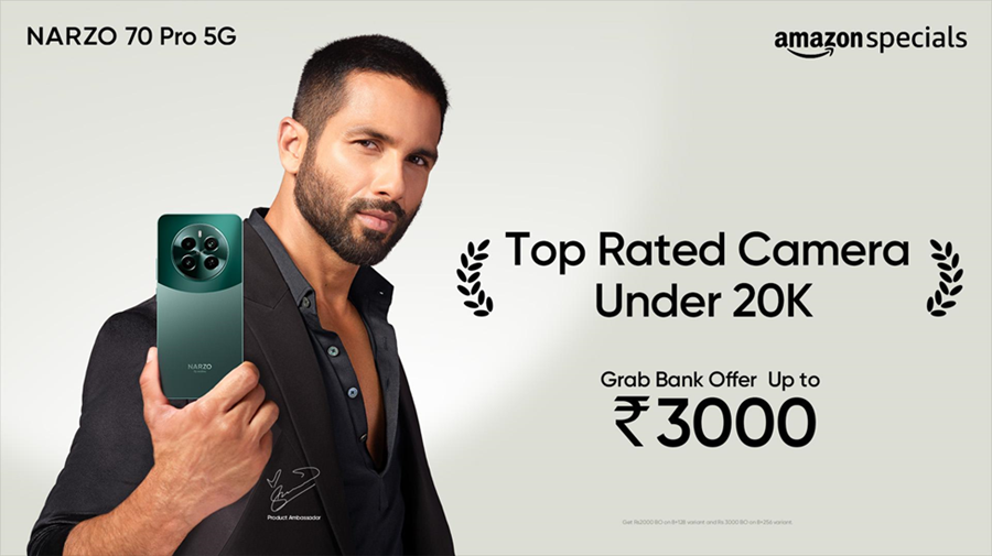 realme #narzo70Pro5G gets up to Rs. 3000 limited-period bank offer 2fa.in/4cKpvim