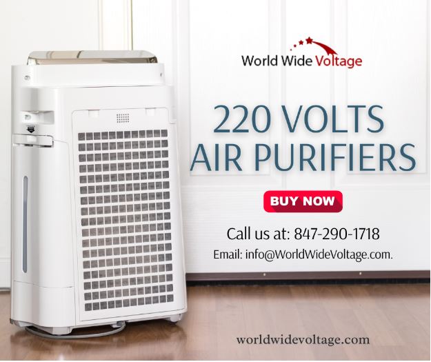 Breathe easier and enjoy cleaner air with our advanced 220 volt air purifiers. Designed to remove allergens, pollutants, and odors, these purifiers create a healthier home environment for you and your family. worldwidevoltage.com/air-purifiers-… #220VoltAirPurifiers #Worldwidevoltage