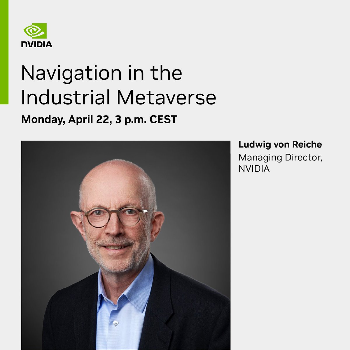 Discover how AI and extended reality are impacting the way businesses operate. Join this panel discussion at #HM24, featuring NVIDIA's Ludwig von Reiche, for key insights on navigating the industrial metaverse. Join us on Monday, April 22 > nvda.ws/4arI2Pa