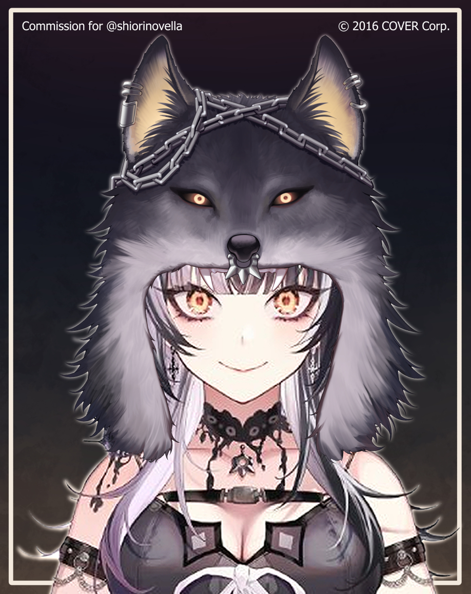 Wolf hat asset I drew for Shiori on their recent WolfQuest stream! That was such a crazy collab!!! 🐺👁‍🗨 #ShiorinSketch