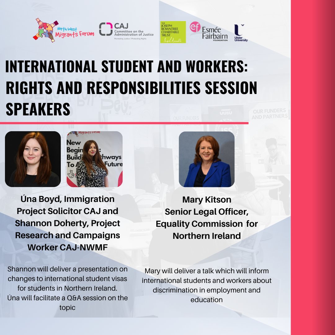 Only two days until our 'International Student and Workers: Rights and Responsibilities' event which will provide invaluable guidance on navigating immigration laws, employment rules and accessing services that will foster a safe and compliant environment for all migrants (1/2)
