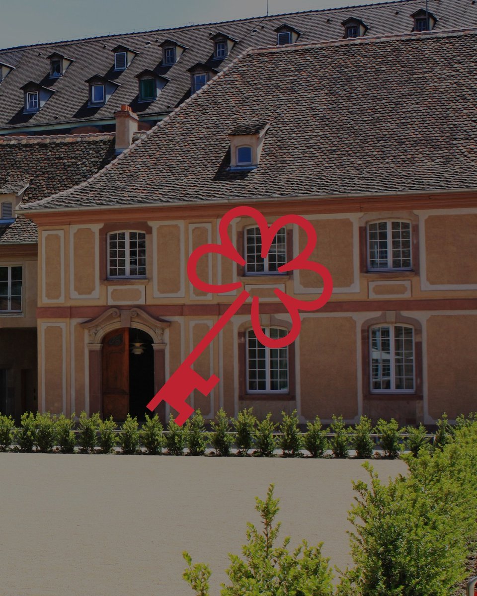 #Félicitations à l’Hôtel Les Haras pour l'obtention de la “Clef #‌Michelin”, nouvelle distinction attribuée par le guide ! 🎉🤩 Cette distinction est exceptionnelle, avec seulement 4 établissements en #Alsace sur les 189 primés en #France #strasbourg #hotel #ircad