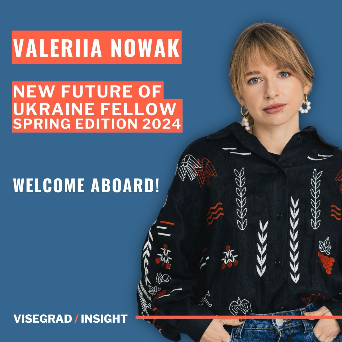 📣 Please welcome our new FUTURE OF UKRAINE FELLOW, Valeriia Novak! 👋 🔸 Valeriia brings over nine years of experience in the public sector, including roles in the @ua_parliament, @minjust_gov_ua, and various NGOs. 🔸 Currently, she serves as the Program Manager for the USAID…
