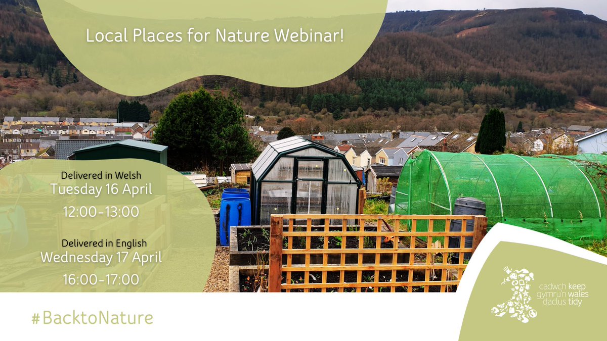 📢 Calling all schools, community groups and organisations! We’re excited to be hosting our next Local Places for Nature webinars. Register your place now to have your questions answered 🌟 👉 bit.ly/3RVv0mm #BacktoNature