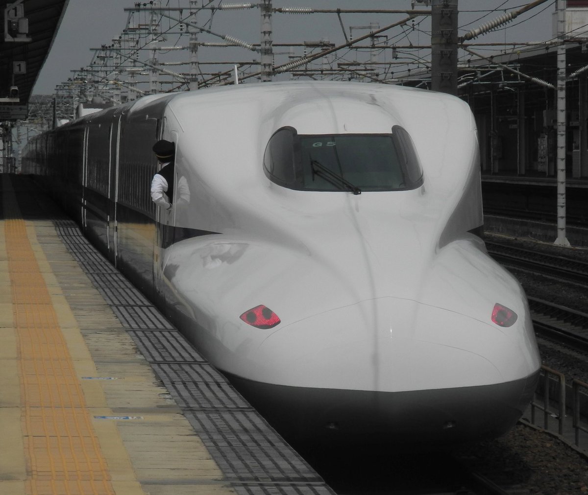 24/4/11 N700A G5編成 浜松工場（第5全検）全般検査出場試運転 3/18に