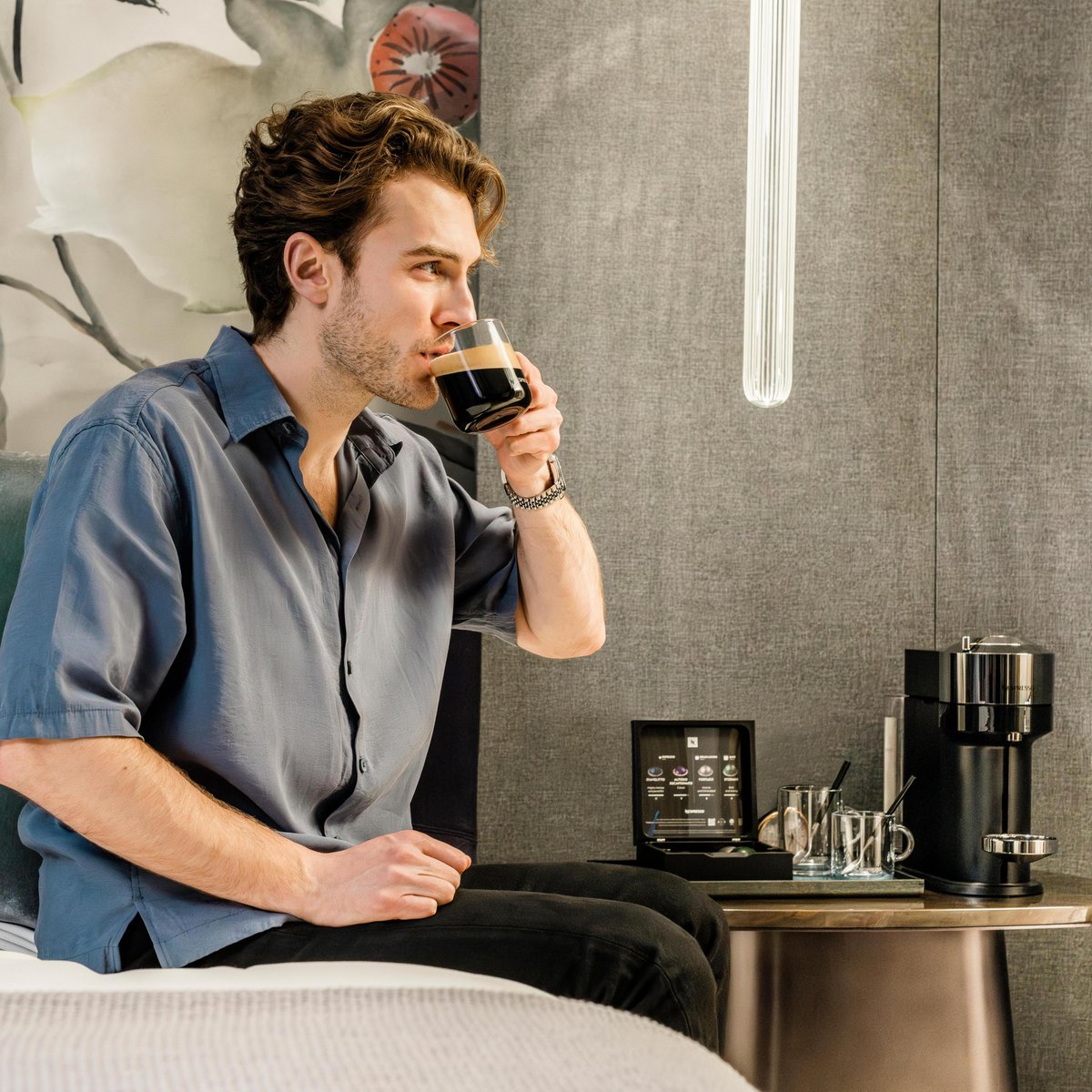 Step behind the scenes at Pan Pacific London, with Jesse from TopJaw. Redefine the luxury hotel experience with Nespresso Professional, from bedroom, restaurant, meeting rooms to spa. #LuxuryHotels #CoffeeExperience #NespressoProfessional