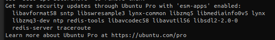 Crazy world we live in.. Microsoft: Free updates for the life of the OS! Ubuntu: Pay us or you don't get an update for ntp (widely used on the perimeter). 🤷 (yes, I'm aware about the 5 free)