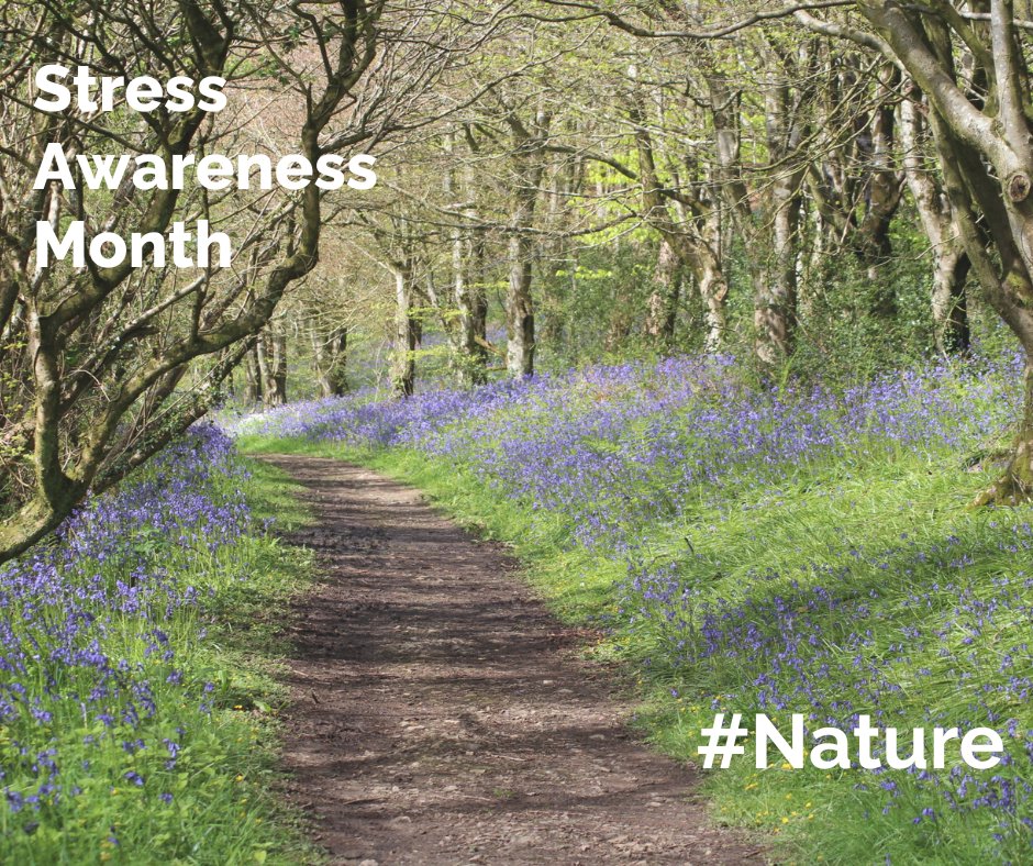 April is #StressAwarenessMonth. 💚 Stress is something everyone will experience for various reasons. Often we can get caught up in our work, home life or other activities. This week's stress busting tip is: Spend time in nature 🌲🌳 #StressAwareness #Nature #Mindfulness