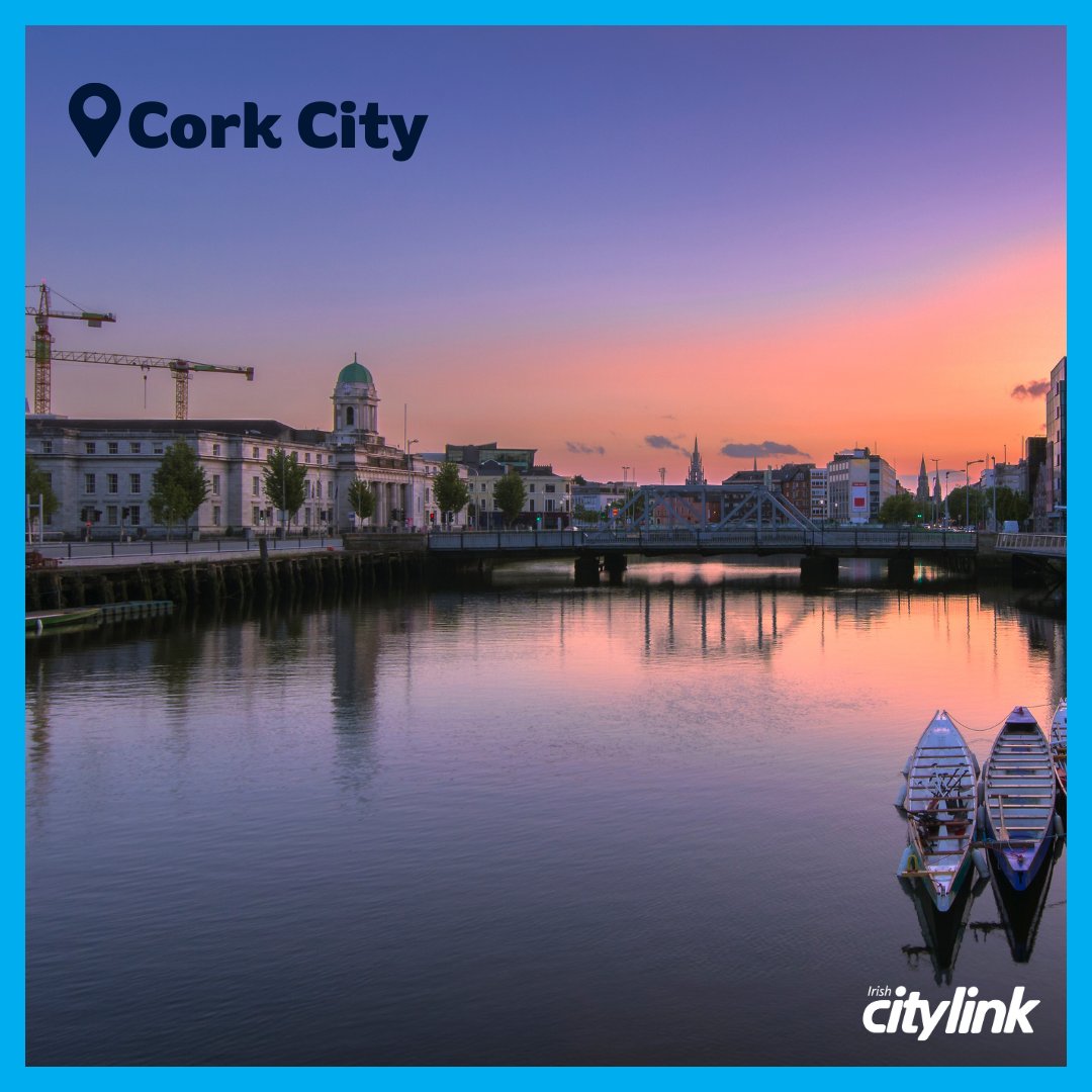 Escape to Cork with Citylink! 🚌 Éalaigh go Corcaigh linne!

Book online at citylink.ie for our best value fares and use the code REBELBUS15 for a special discount on our Dublin-Cork service this week 🎫

 #CorkCity #DublinCork #BusTravel #DiscoverIreland