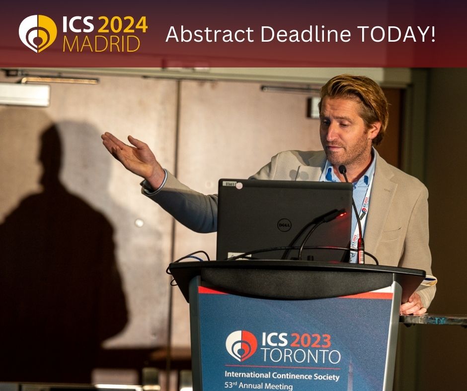 Last day to submit an abstract for ICS 2024! Don’t miss your opportunity to discuss cases, diagnoses and treatments with other professionals in-person at the ICS Annual Meeting - submit your research now! ics.org/2024/abstracts #ICSMeeting #ICS2024 #PelvicFloor #Continence