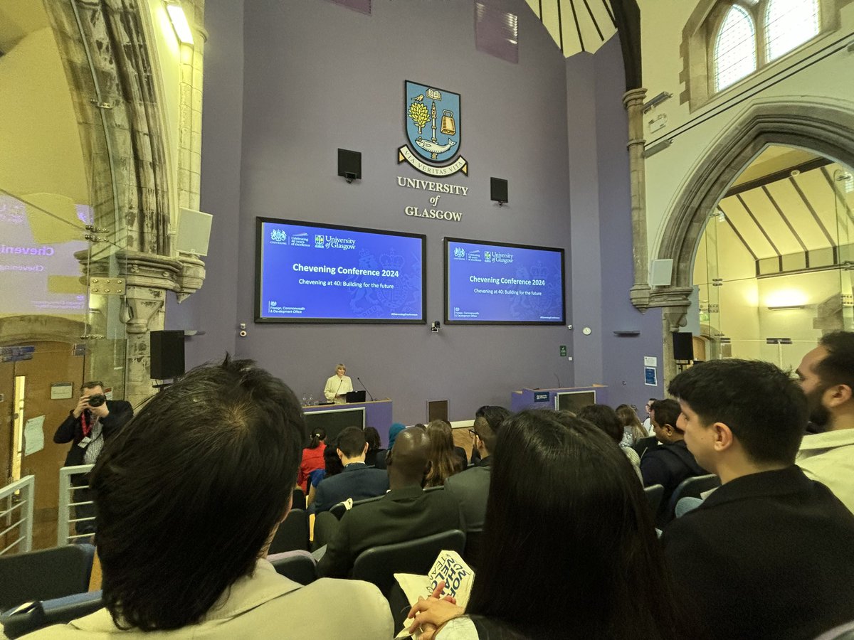 #CheveningConference with the theme “Building for the Future” happening today in @UofGlasgow. Presenting later in the health panel about the Philippine #WaronDrugs and how to build a safer future for people who use drugs! 😊✊