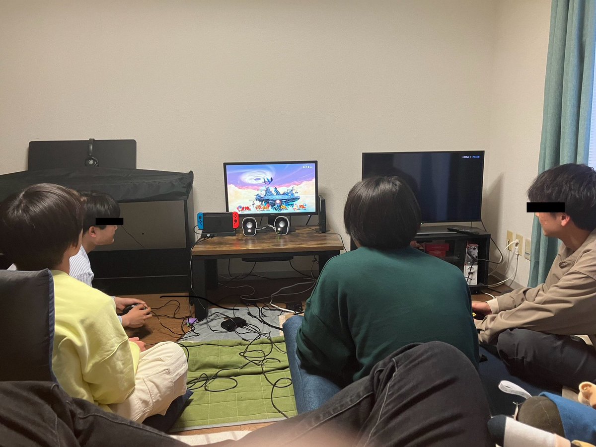 本日のサークル活動の様子です！新入生の方がたくさん来てくれて盛り上がりました！