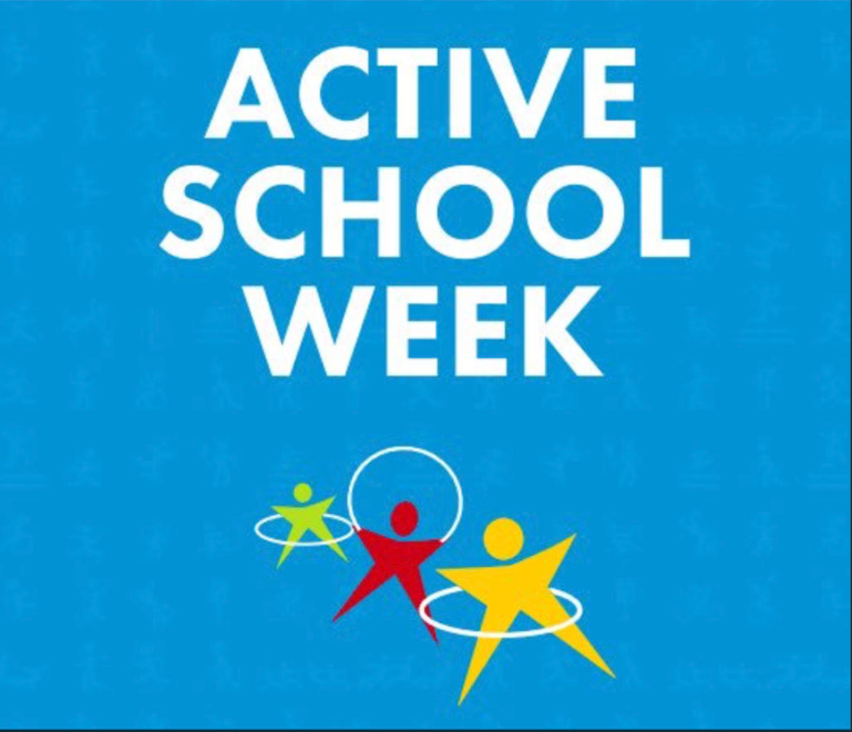 This week is Active School Week, Let's get moving!