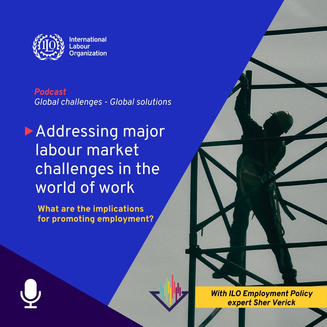 How can the next generation of employment policies promote both job creation and better quality of employment, and access to jobs? ↪️New @‌ILO_EMP_Policy podcast explores: ow.ly/b7ey50RcPS6