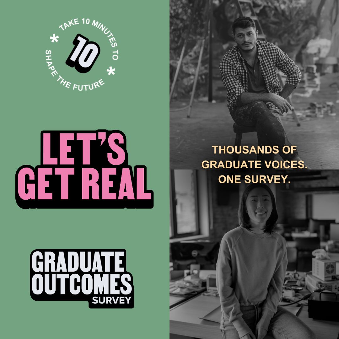 Calling Herts graduates! 15 months after you complete your course with us, you’ll receive the #GraduateOutcomes survey via email. Be part of the picture of education today. 

Find out more: bit.ly/2YemqQC.