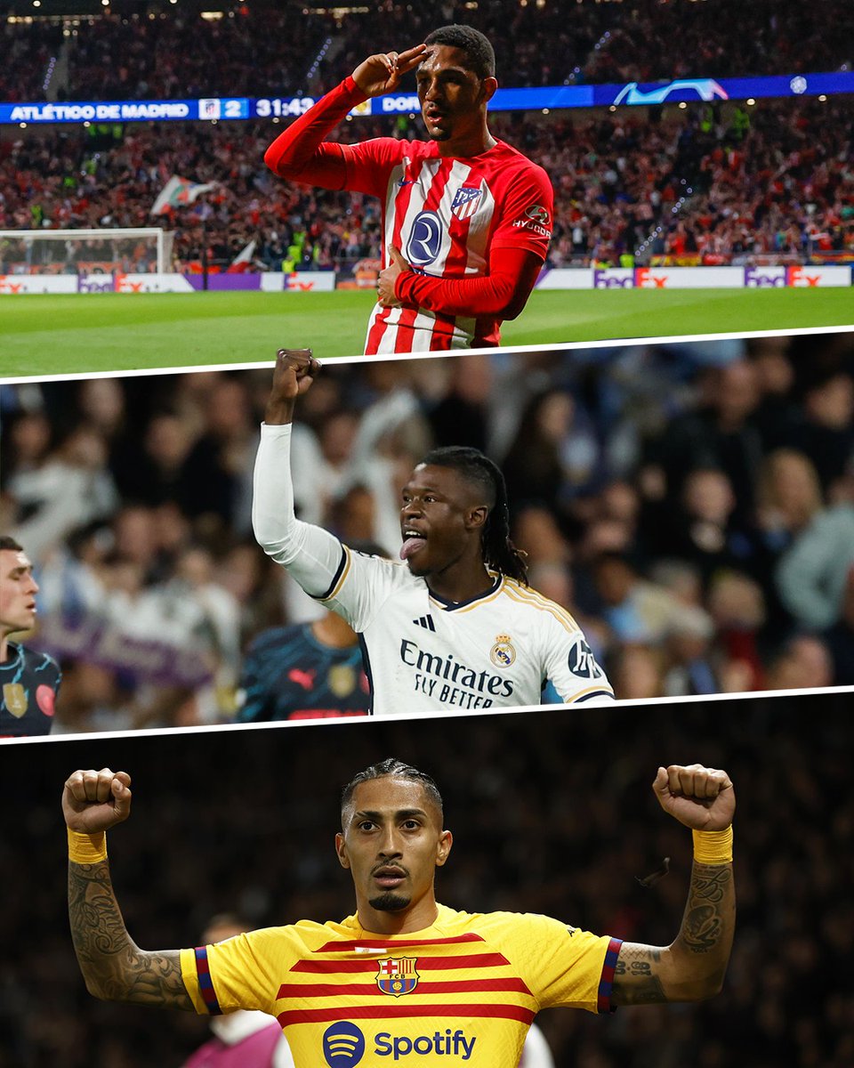 These players are hot off European goals... will they shine in today's LALIGA games? Girona-Atleti (14:00 CET) RCD Mallorca - Real Madrid (18:30 CET) Barça-Cádiz (21:00 CET)