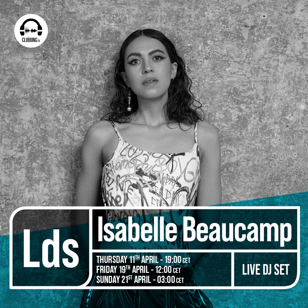 📺Catch Isabelle Beaucamp play they set tonight at 7pm CET only on @ClubbingTV and clubbing.live🔥 . Click here to watch ⬇️⬇️⬇️ clubbing.live/event/1259/isa…