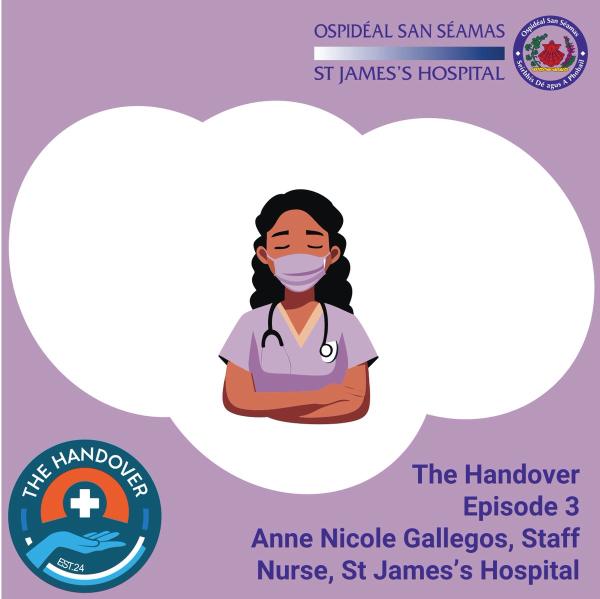 🎧NEW EPISODE🎧 The third episode of our podcast, The Handover, is available to wherever you get your podcasts now!🎤📱 This episode is a conversation between our host Erika and Anne Nicole Gallegos, a newly qualified Staff Nurse working in our ICU. 👂👉bit.ly/TheHandoverEp3