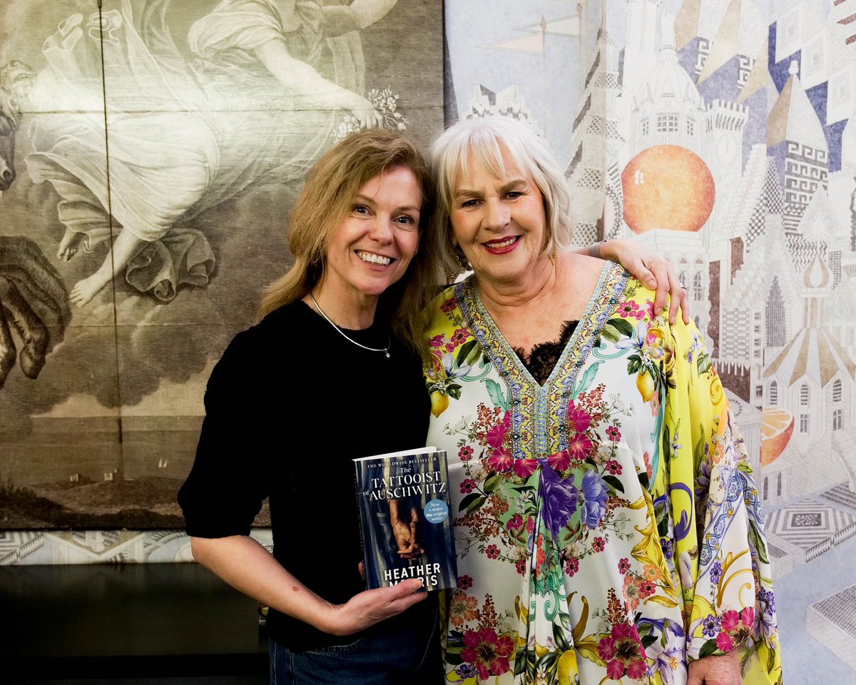 Such a wonderful evening @skytv screening of the series adaption of Heather Morris’s wonderful book #tattooistofauchwitz with @bonnierbooks_uk last night. The reviews are embargoed until the end of the month but fair to say YOU MUST WATCH THIS